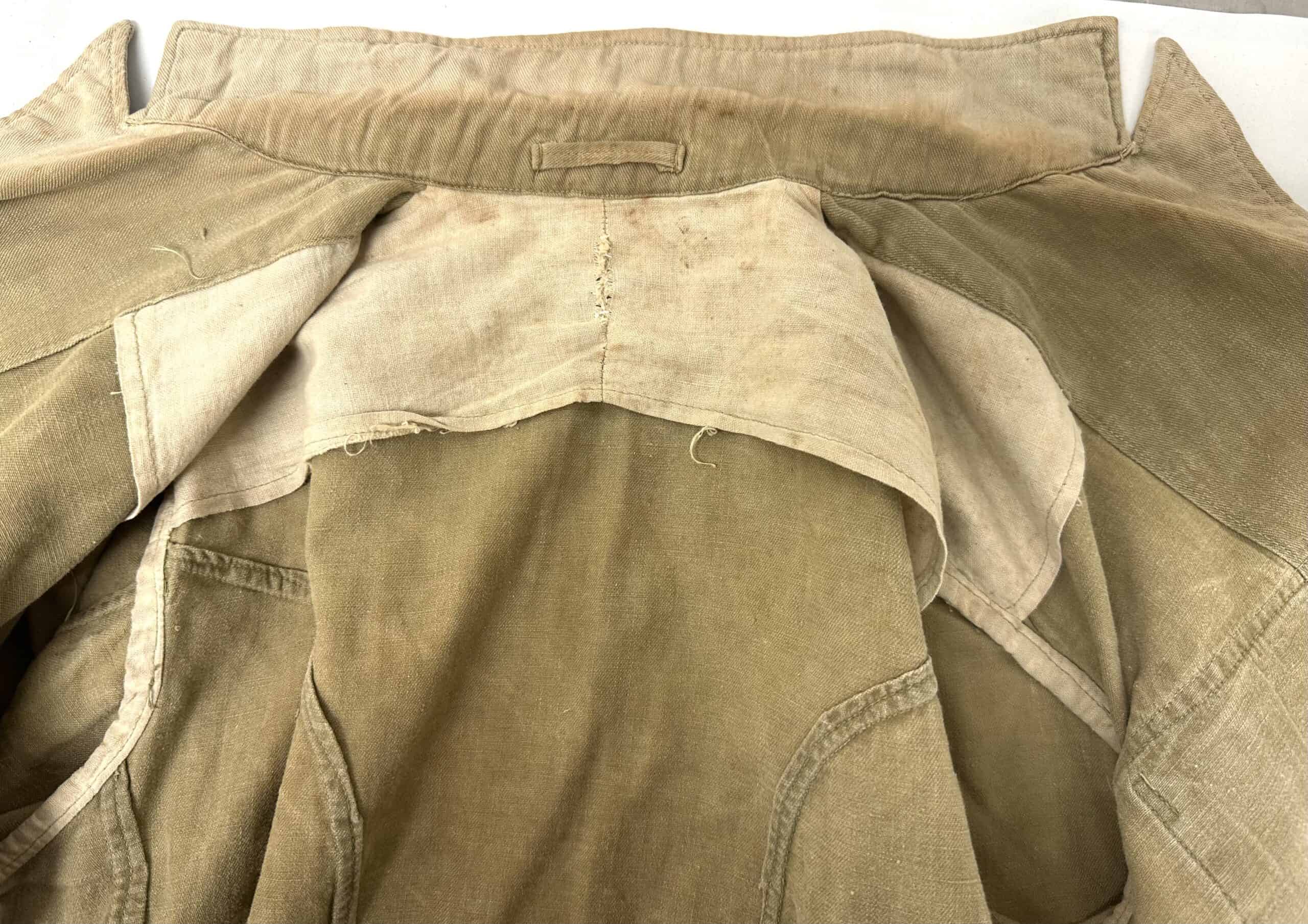 WW2 Japanese Naval Ground Forces Combat Tunic PO - Image 8