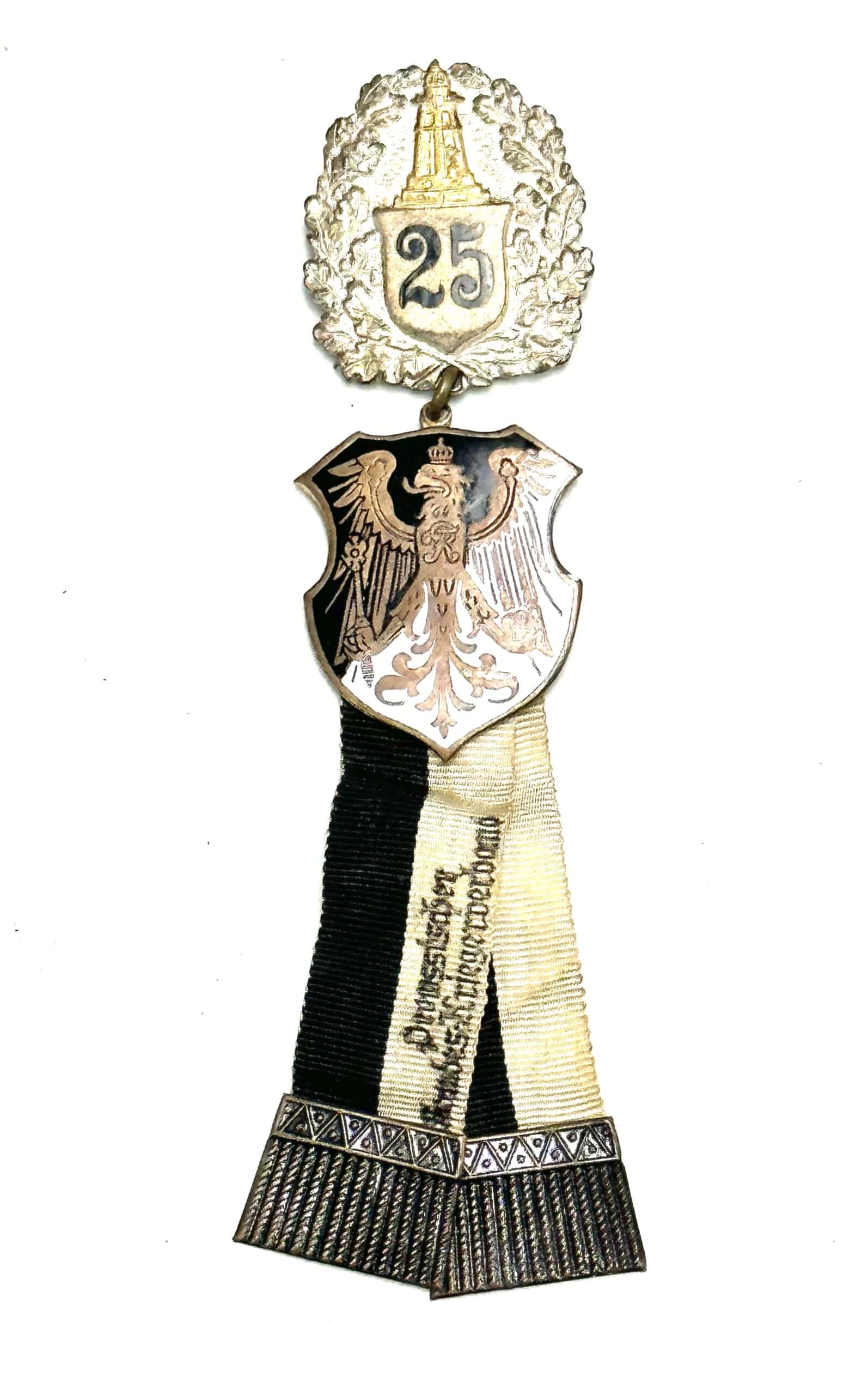 WW2 German 25 Year Veteran Badge - Image 2