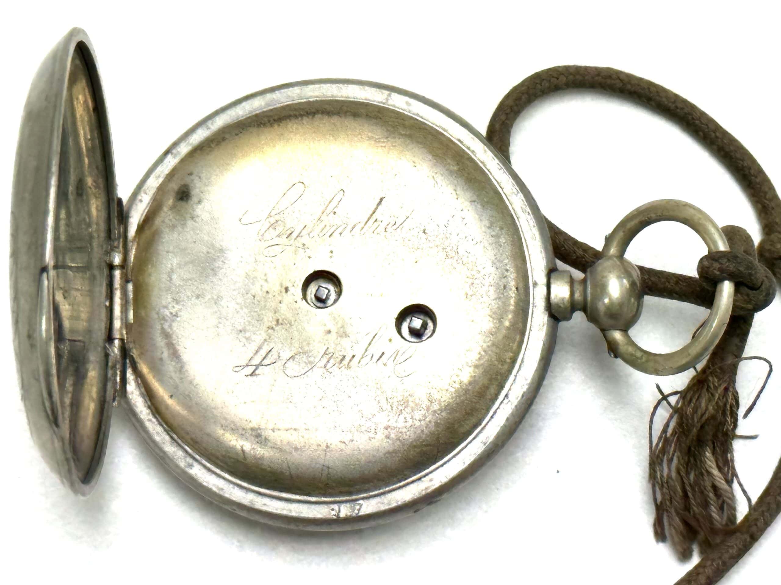 WW2 24 Hour Watch French Made Captured From a German - Enemy Militaria