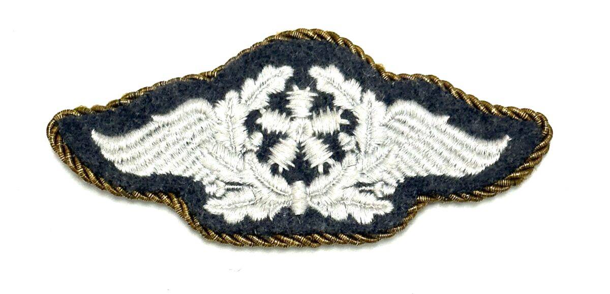 WW2 German Luftwaffe Master Flight Technician Insignia Gray Wool ...