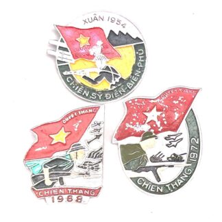 North Vietnamese Army Campaign Badges Pin-back
