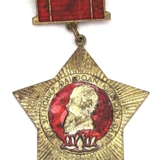 North Vietnamese Army Medal with Ho Chi Minh