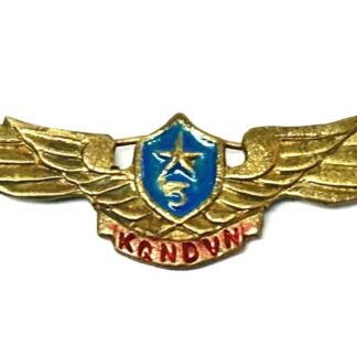 North Vietnamese Army Air Force Aircrew Wings 3rd Class Brass