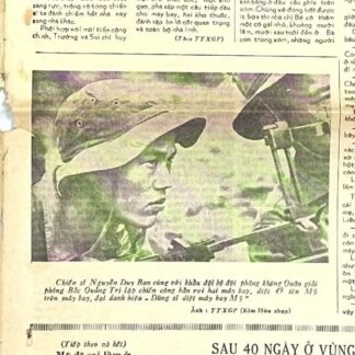 North Vietnamese Army Newspaper July 31, 1970 Quyet Thang Determined to Win