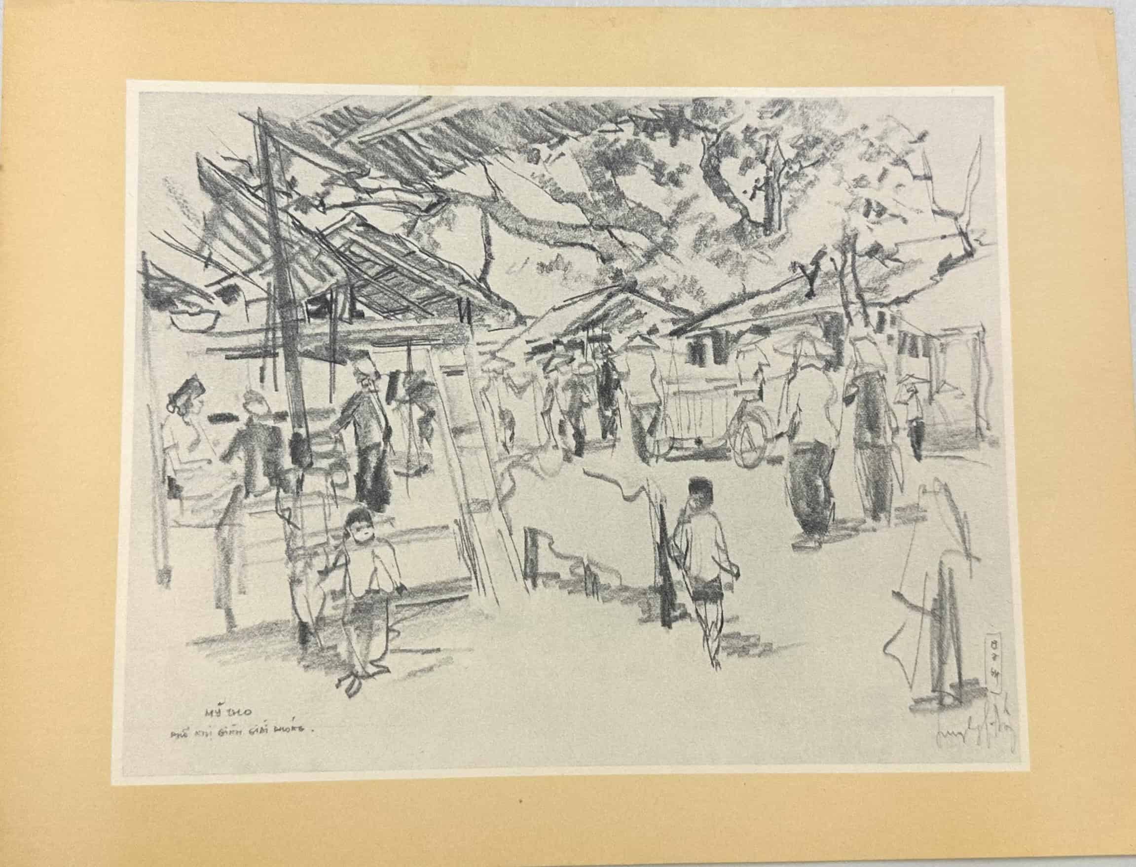 Viet Cong Poster 1964 - Liberated Village near My Tho