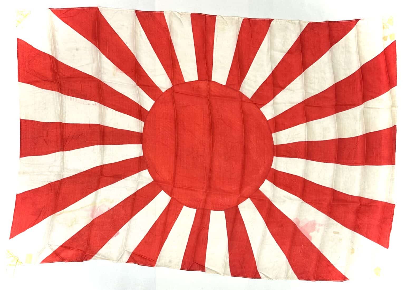 WW2 Japanese Silk Rising Sun Banzai Flag with Veteran Attribution ...
