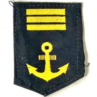 WW2 Japanese Navy April 1942 Pattern Seaman 1st Class Rate Removed From Uniform