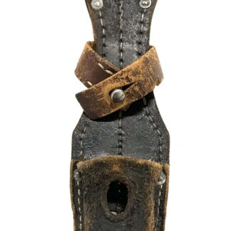 WW2 German K98k Leather Bayonet Frog