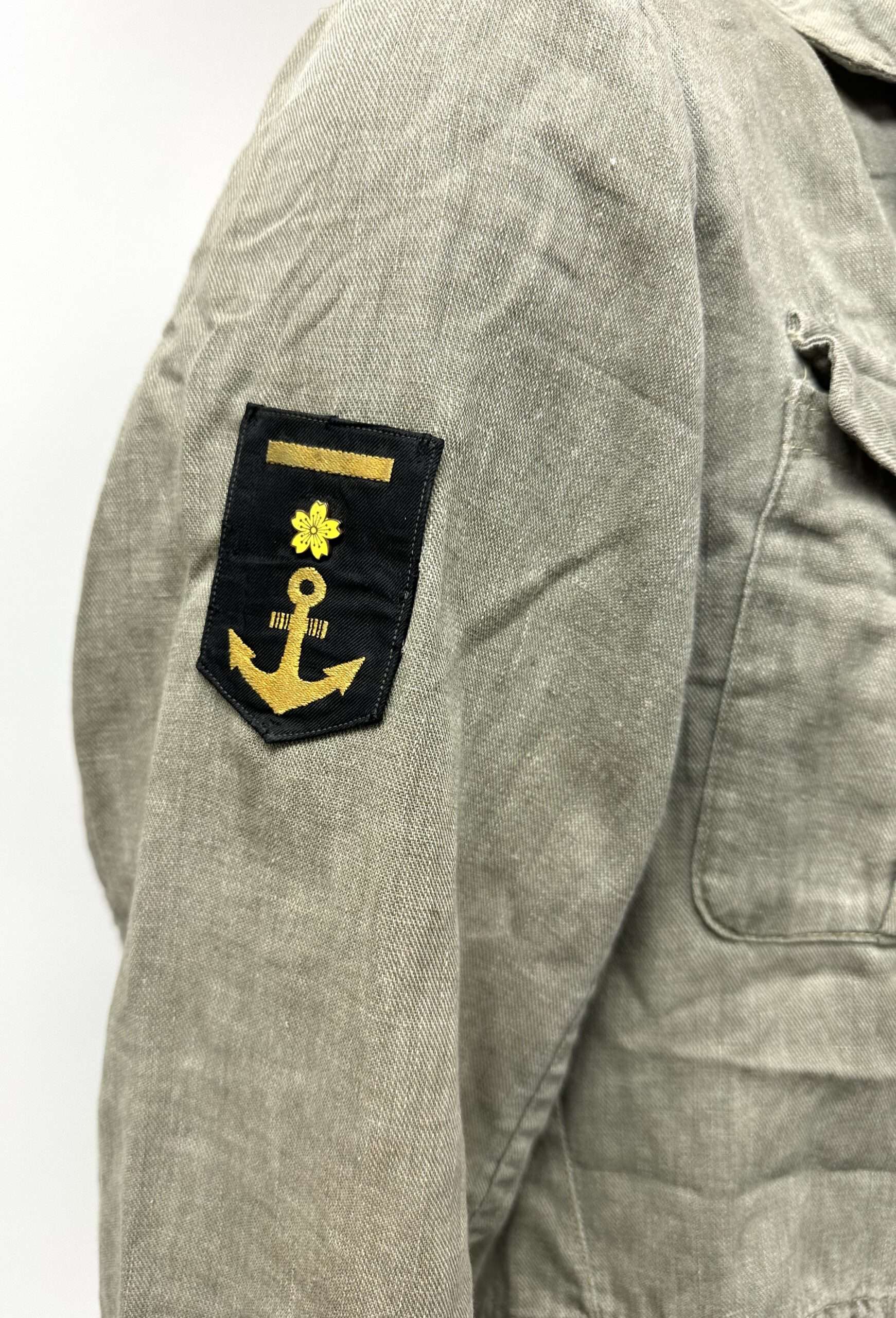 WW2 Japanese Naval Landing Force Tunic 1944 Named Seaman 3rd Class - Image 2