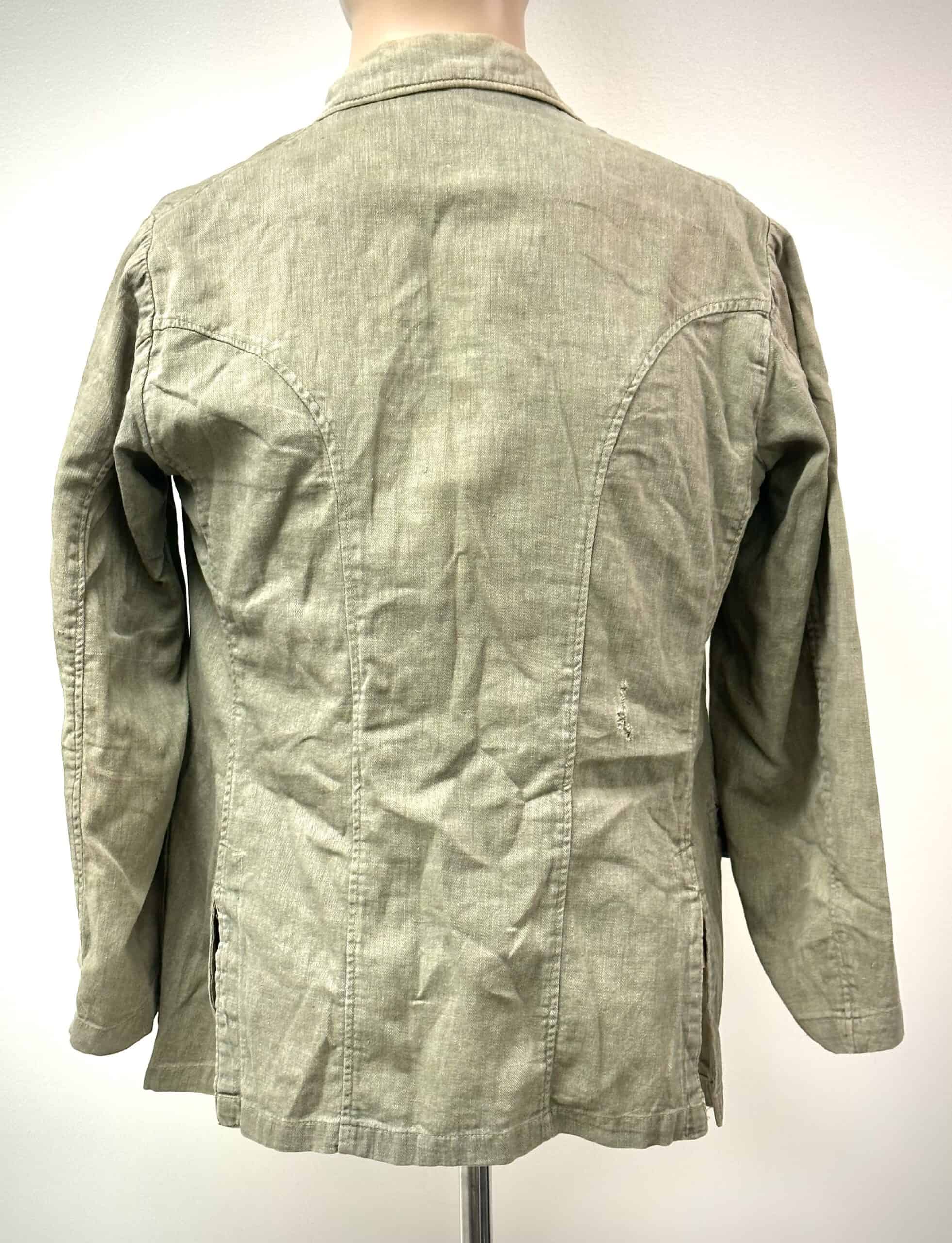 WW2 Japanese Naval Landing Force Tunic 1944 Named Seaman 3rd Class - Image 5