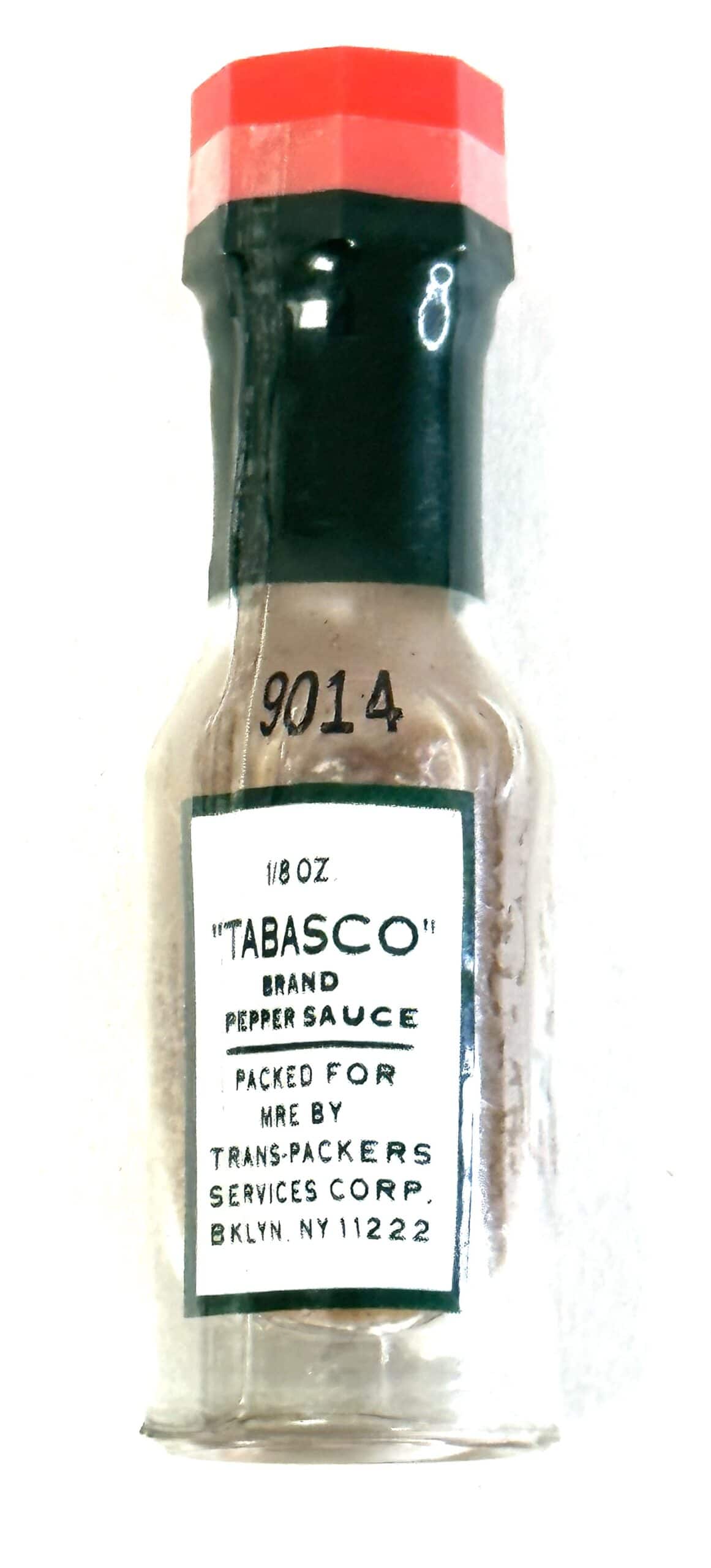 US Vietnam Mini Tabasco Sauce Bottle from C Rations - Image 3