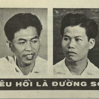 Chieu Hoi Leaflet Two VC # 2676