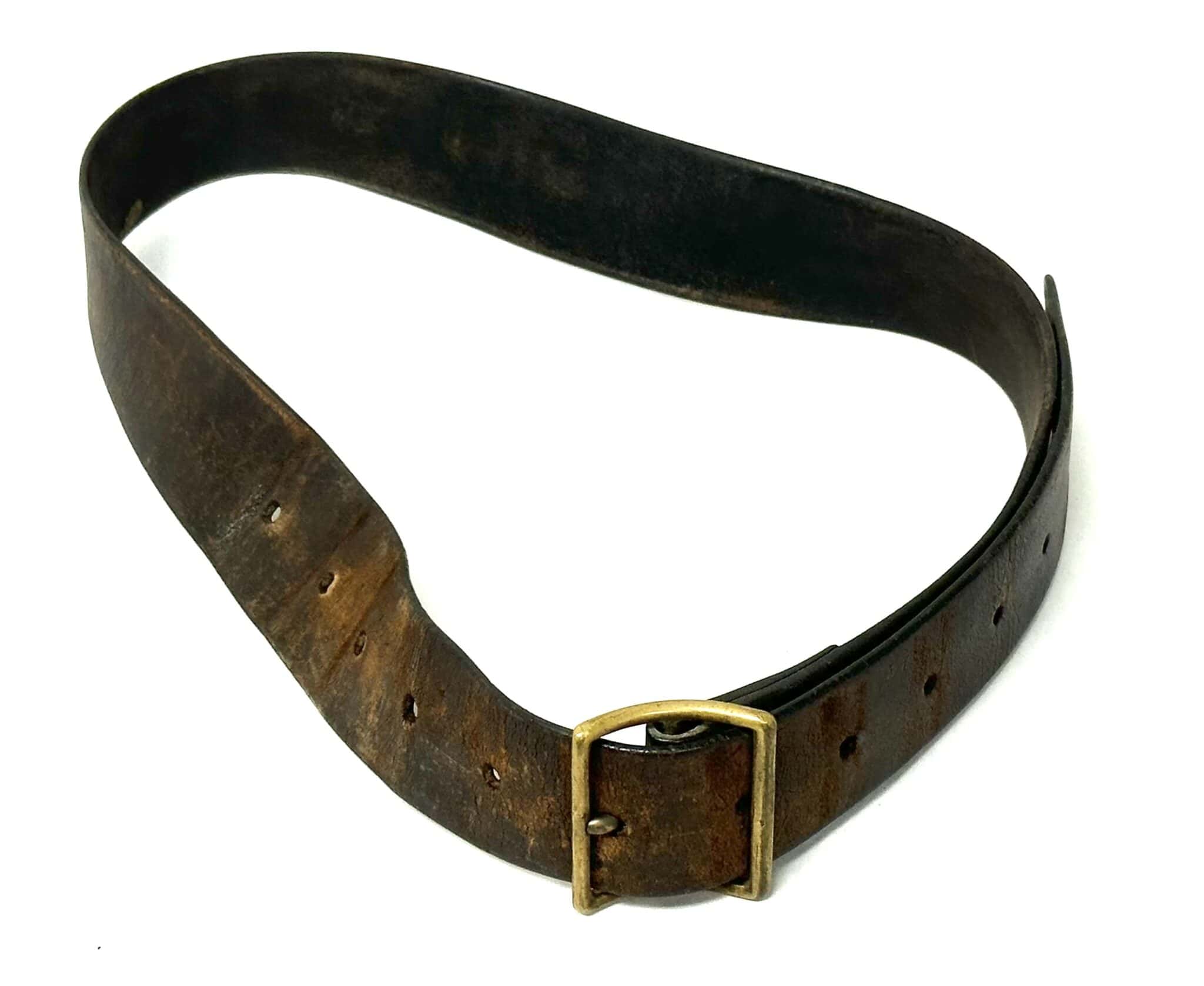 WW2 Japanese Leather Belt for Ammo Pouches & Frog Enemy