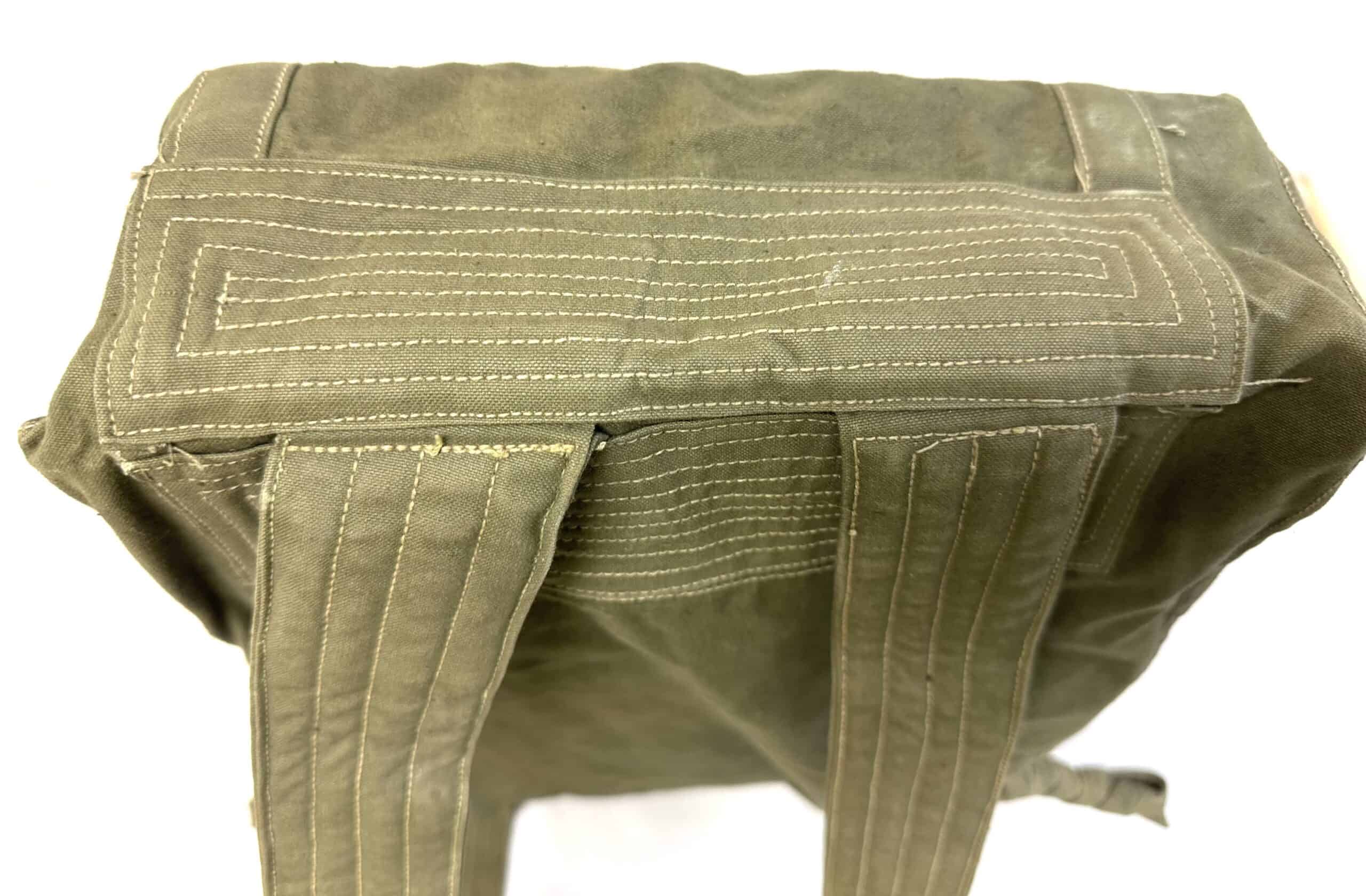 North Vietnamese Army Back Pack Olive Brown Named - Image 3