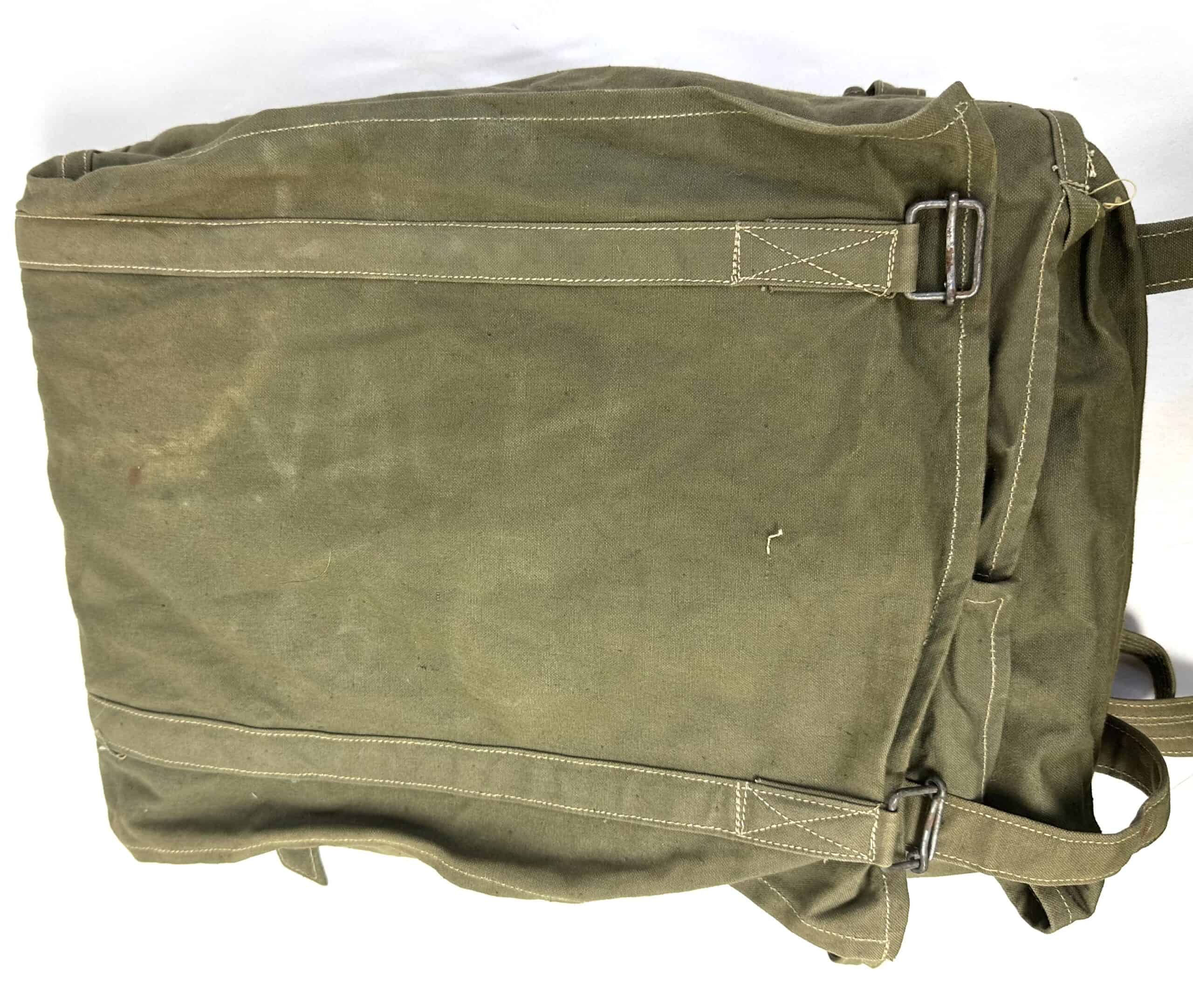North Vietnamese Army Back Pack Olive Brown Named - Image 5