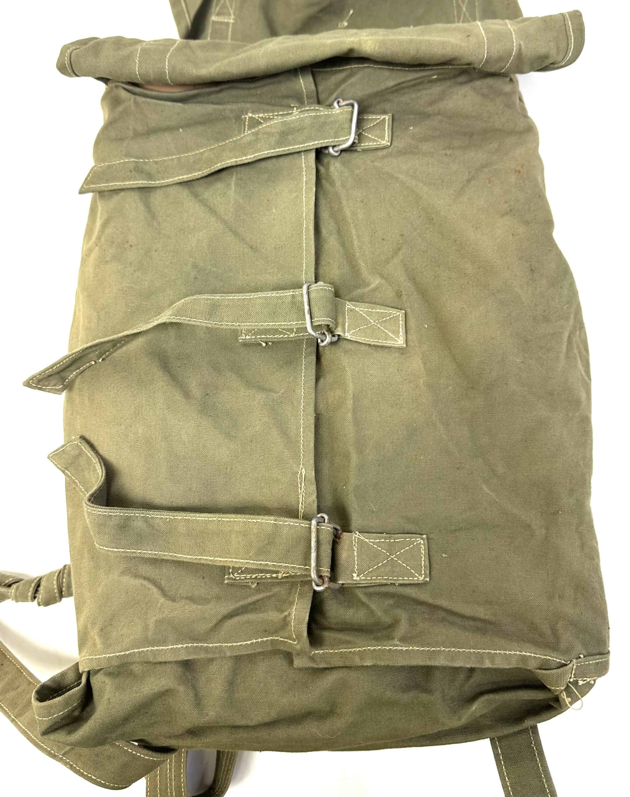 North Vietnamese Army Back Pack Olive Brown Named - Image 6