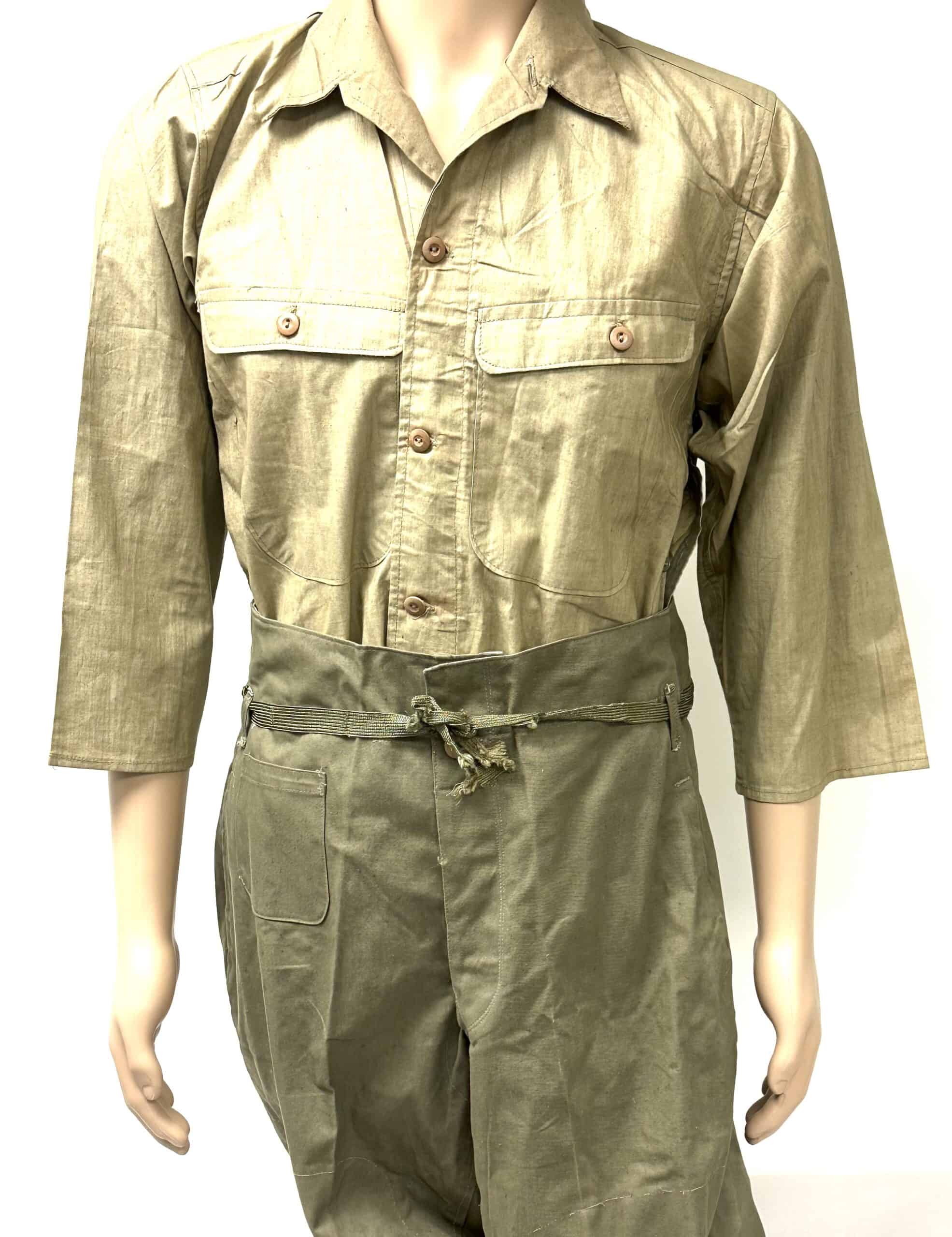 WW2 Japanese Army 1945 Dated Enlisted Tropical Uniform Unissued