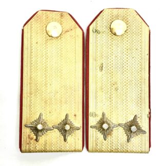 Pre 1939 Royal Yugoslavia Army Lt. Colonel Shoulder Boards