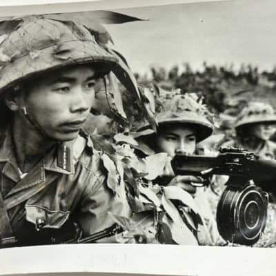 North Vietnamese Army Photo RPD Machine Gun Team