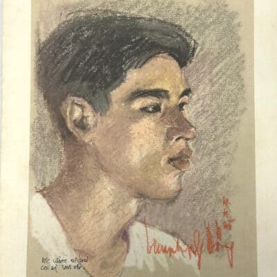 Viet Cong Poster 1965 - Guerrilla Cell Secretary
