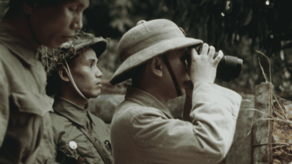 Viet Minh early North Vietnamese Army Khaki Pith Helmet - Image 11