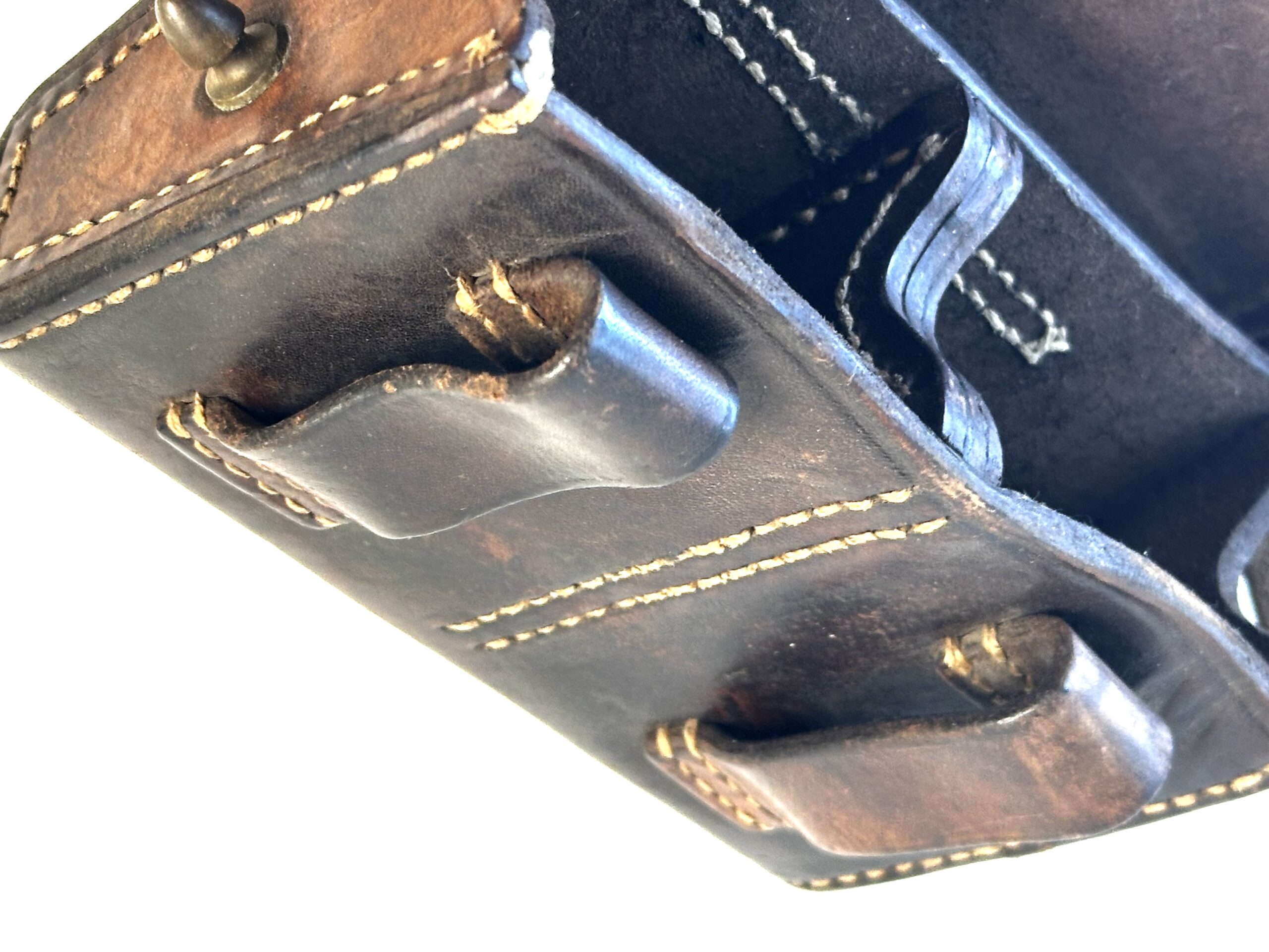 Pre WW2 Japanese Arisaka Ammunition Pouch - Image 8