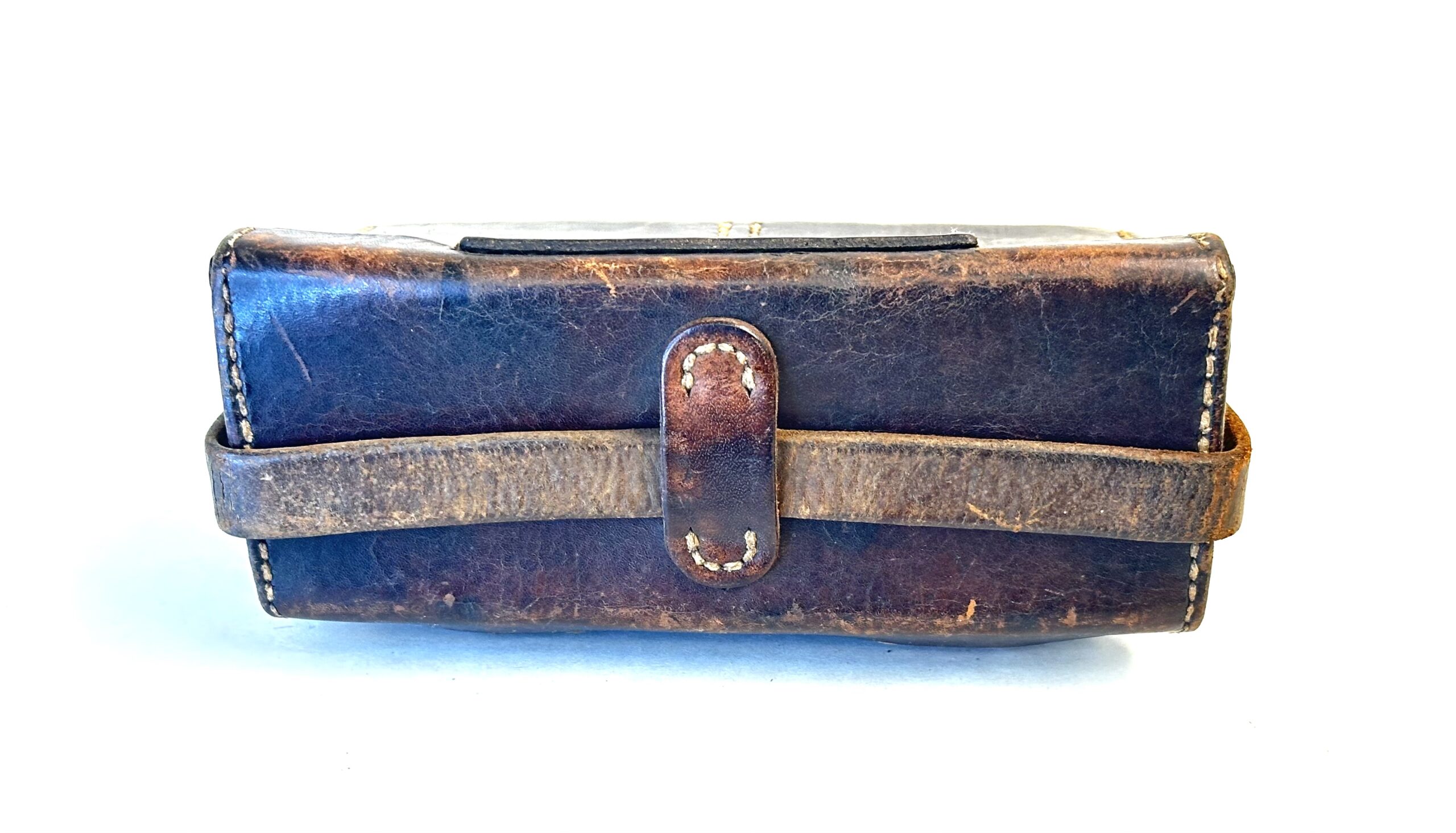 Pre WW2 Japanese Arisaka Ammunition Pouch - Image 9