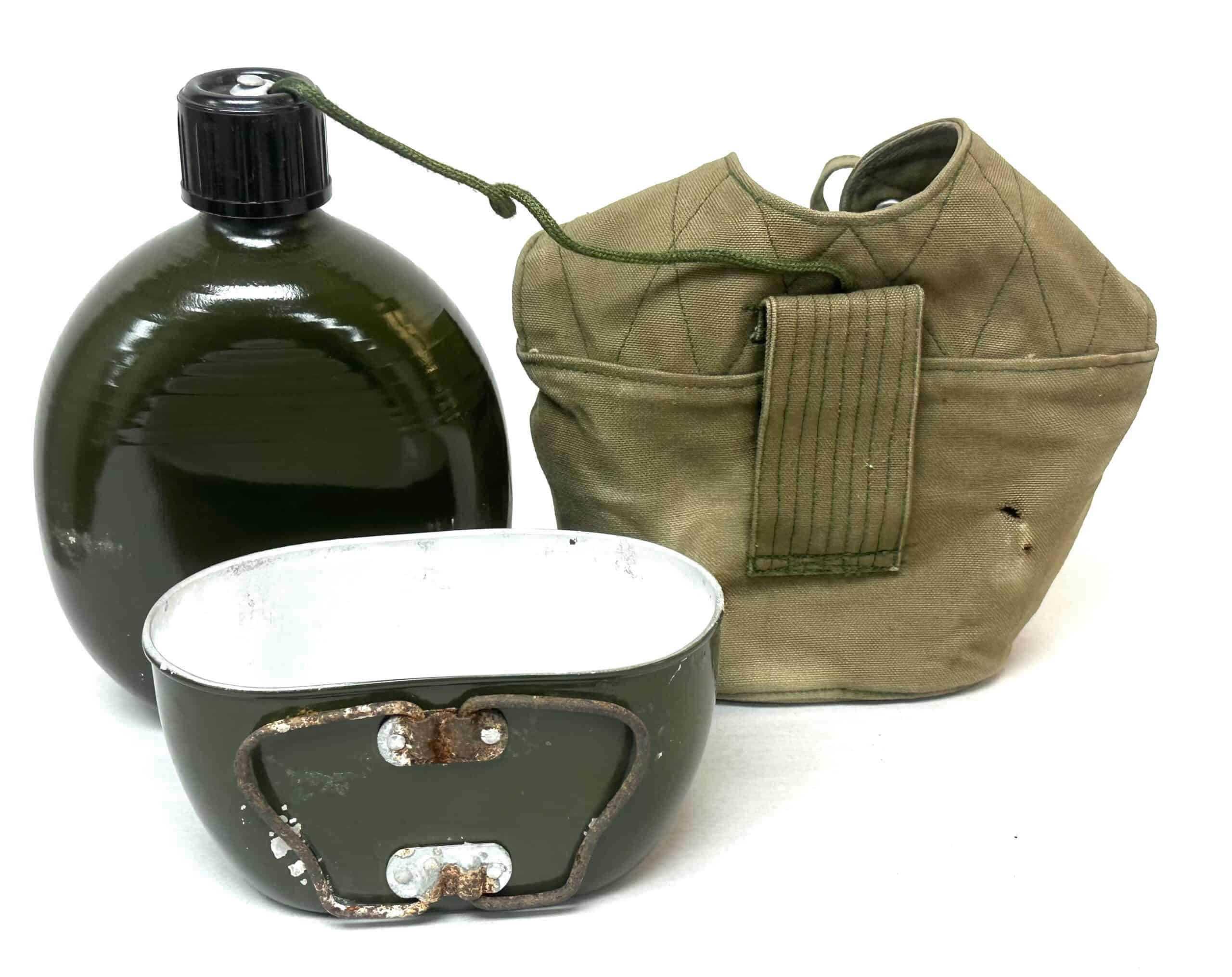 North Vietnamese Army Canteen with Cup & Cover - Image 2