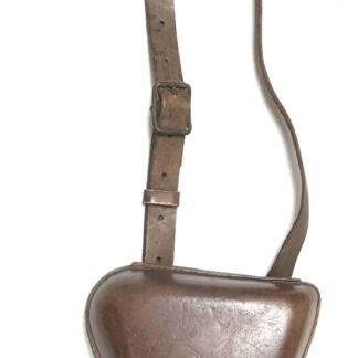 WW2 Japanese Type 14 Nambu Leather Holster with Shoulder Strap