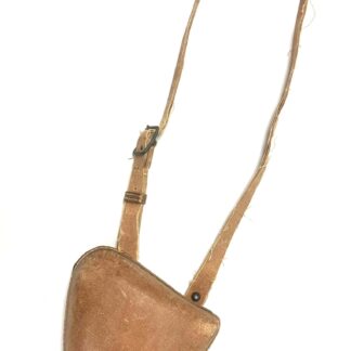 WW2 Japanese Type 14 Nambu Holster Rubberized Canvas with Shoulder Strap 1944