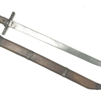 WW2 Japanese Type 30 Bayonet Matsushita Metals Wire Banded Last Ditch Scabbard