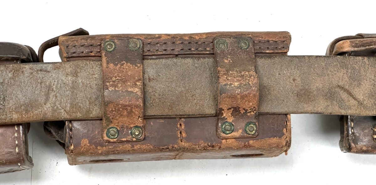 Military Ww2 Rig WW2 Japanese Navy Landing Force Belt Rig with Front and Rear Ammunition ...