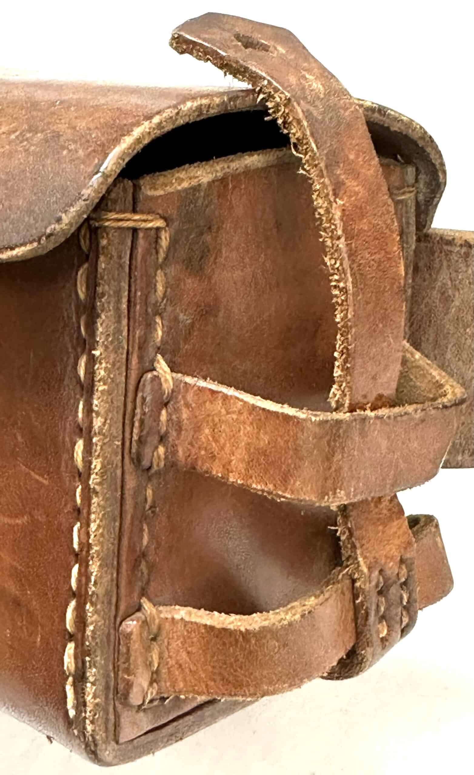WW2 Japanese Arisaka Belt Rig with Ammunition Pouches & Bayonet