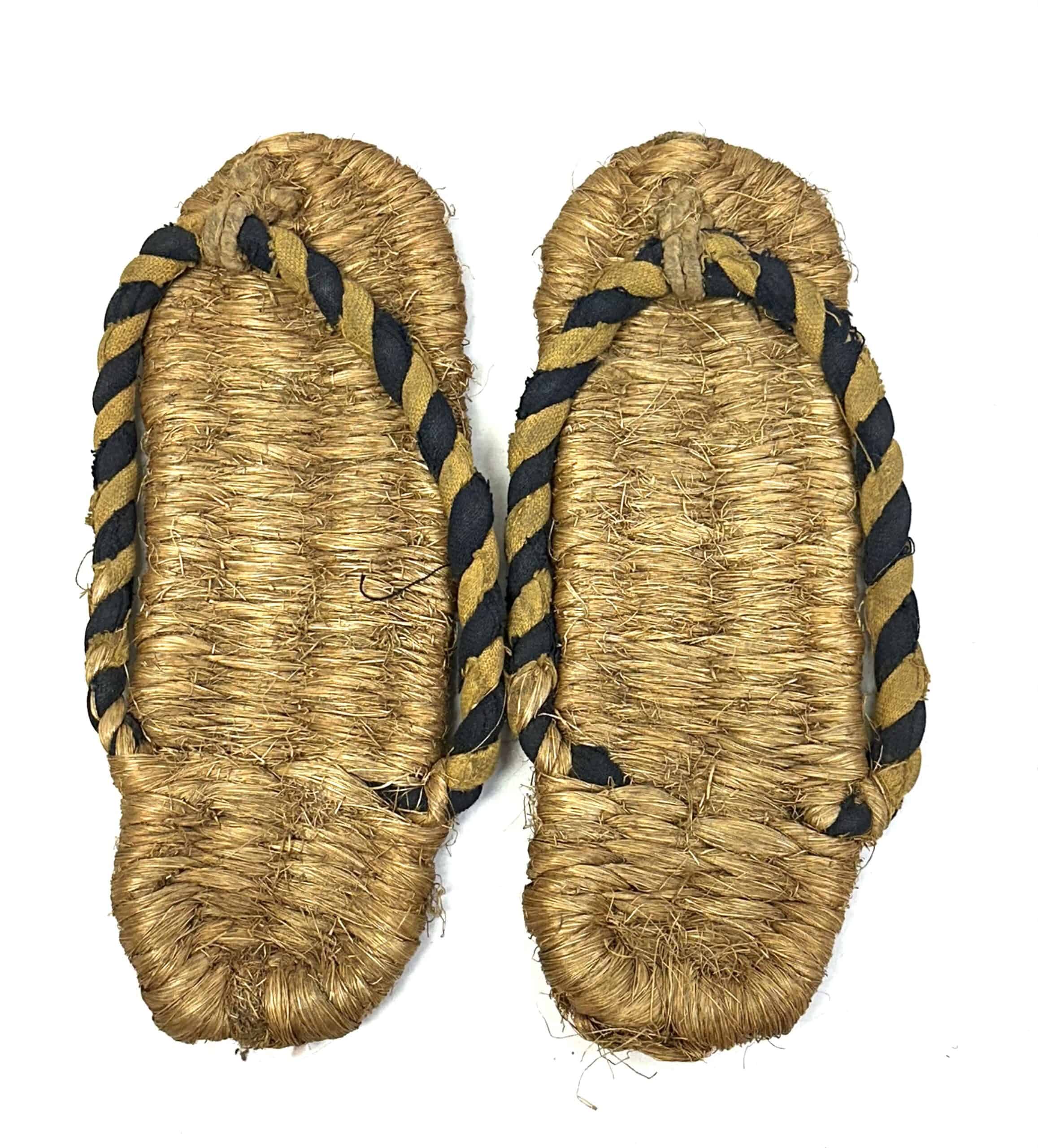 WW2 Japanese Straw Camp Sandals