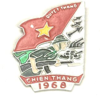 North Vietnamese Army Viet Cong Tet Offensive Campaign Badge 1968