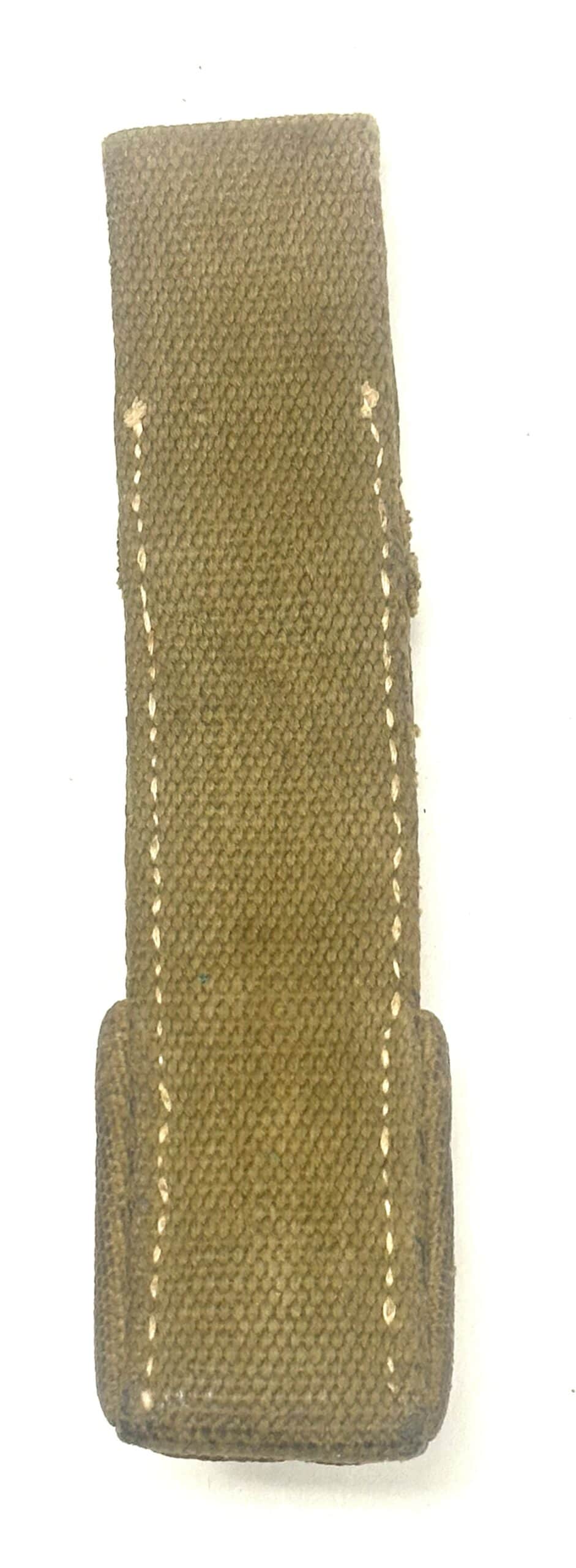 WW2 German Afrika Korps DAK Tropical Web Bayonet Frog - Image 2