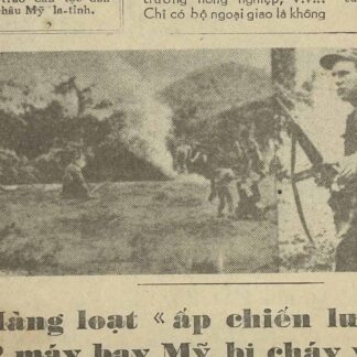 North Vietnamese Army Newspaper 1962 US Advisor Photo