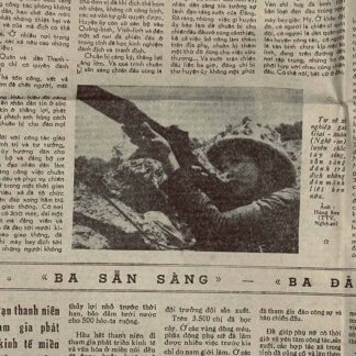 North Vietnamese Army Newspaper 1965 Female NVA