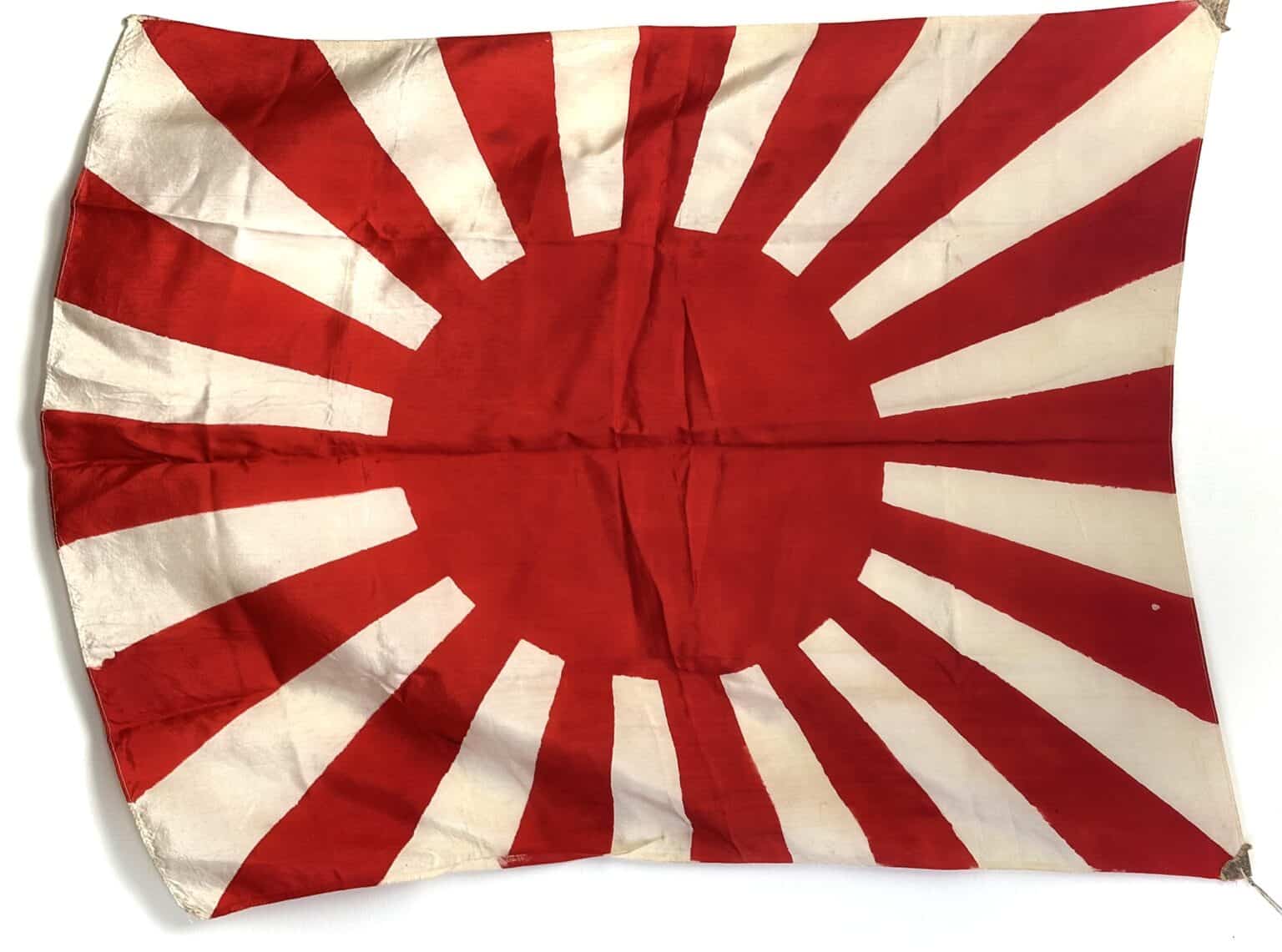 WW2 Japanese Army Rising Sun Silk Banzai Flag - Enemy Militaria