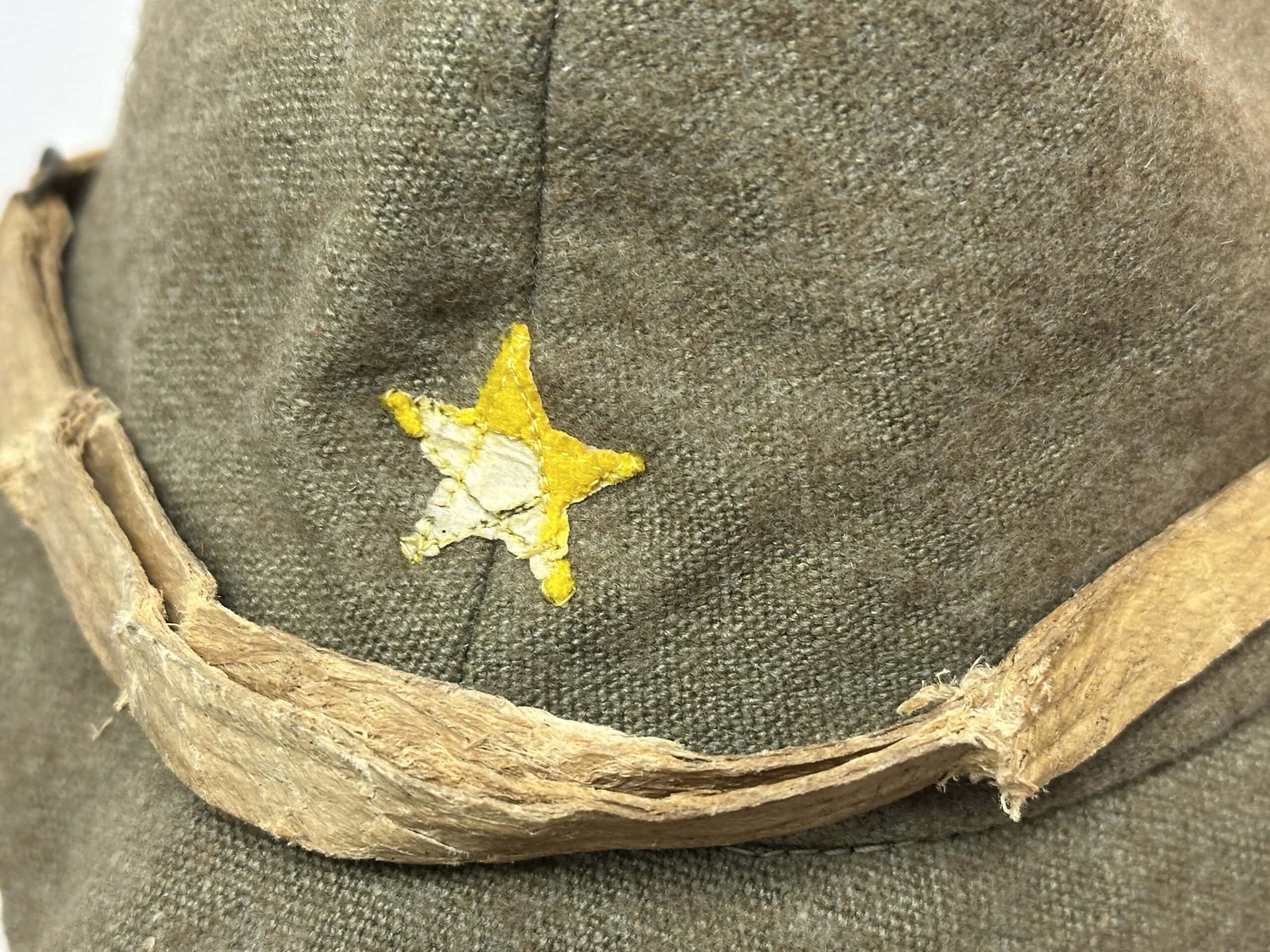 WW2 Japanese Army Enlisted Field Cap 1941 Medium - Image 3