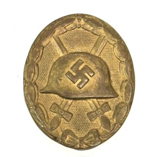 WW2 German Wound Badge Gold for 10+ Wounds