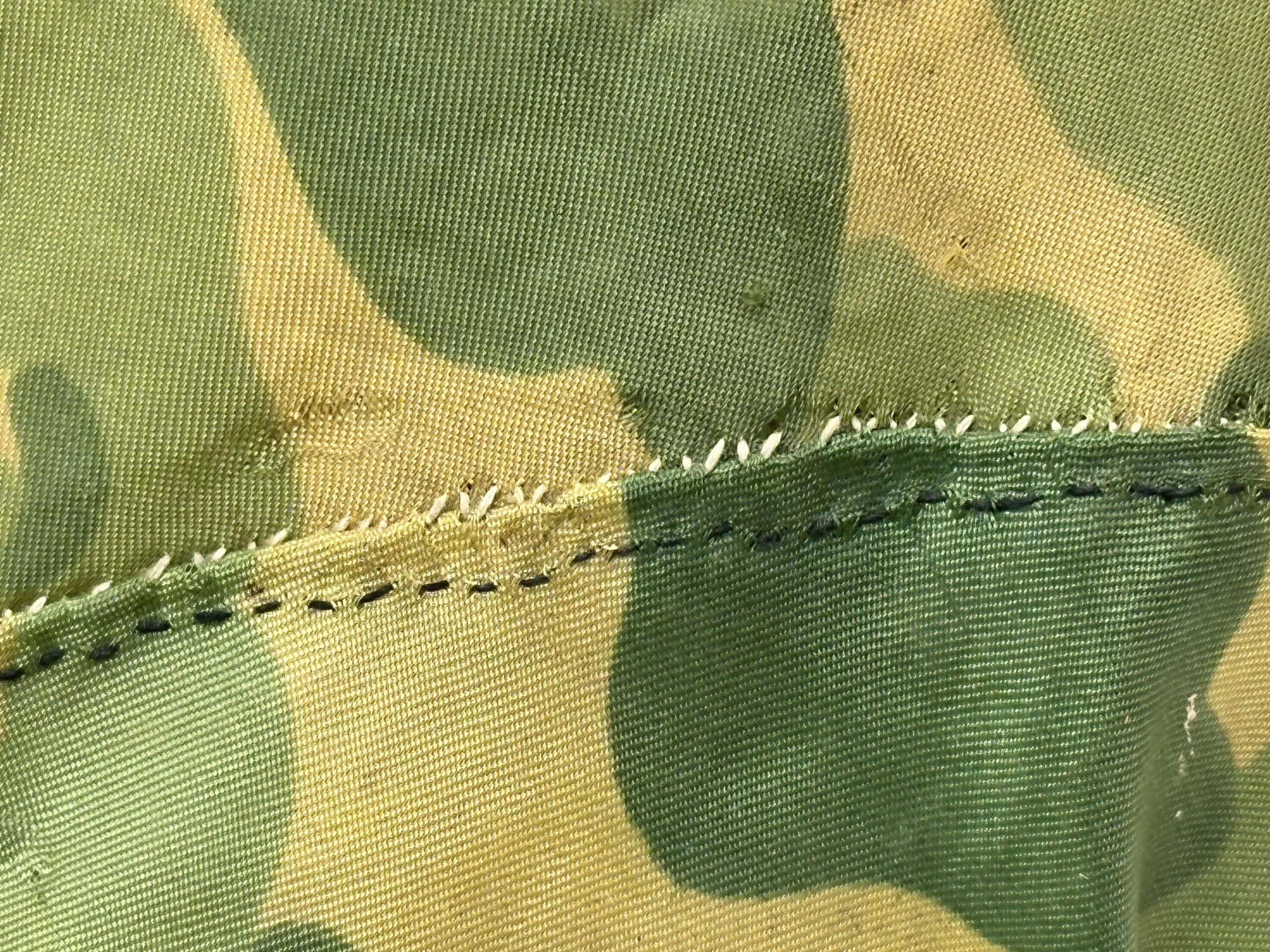Viet Minh Viet Cong Mainforce Palm Frond & Bamboo Reed Helmet with Camouflage Cover - Image 6