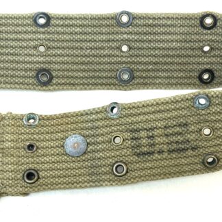 US WW2 M1936 Pistol Belt OD7 1944