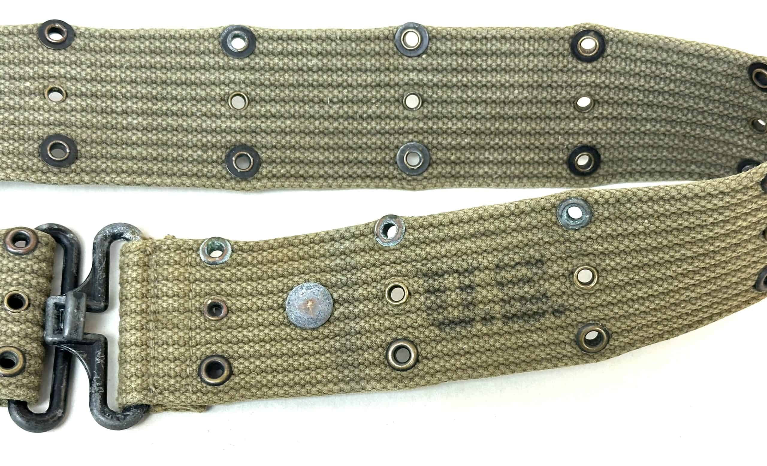 US WW2 M1936 Pistol Belt OD7 1944