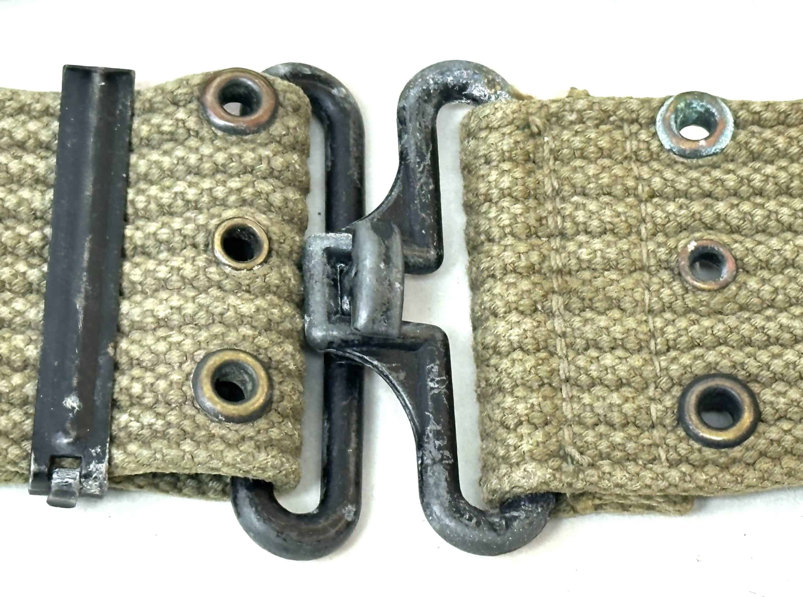 US WW2 M1936 Pistol Belt OD7 1944 - Image 3