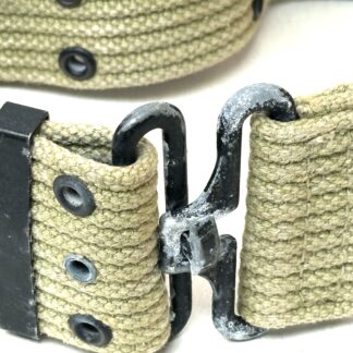 US WW2 M1936 Pistol Belt Khaki OD3 1943