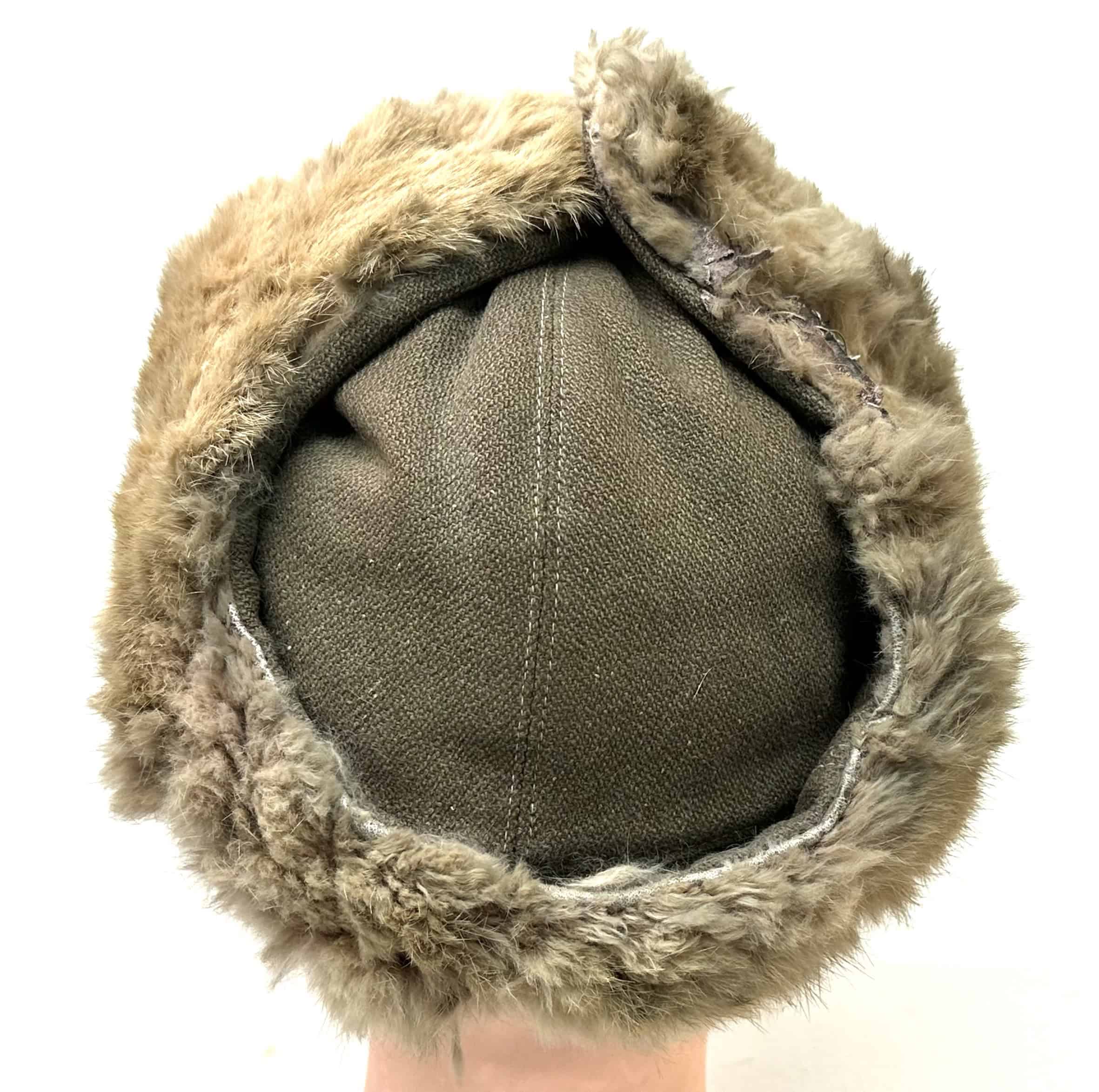 WW2 Japanese Army Winter Hat Second Type 1943 Medium - Enemy Militaria