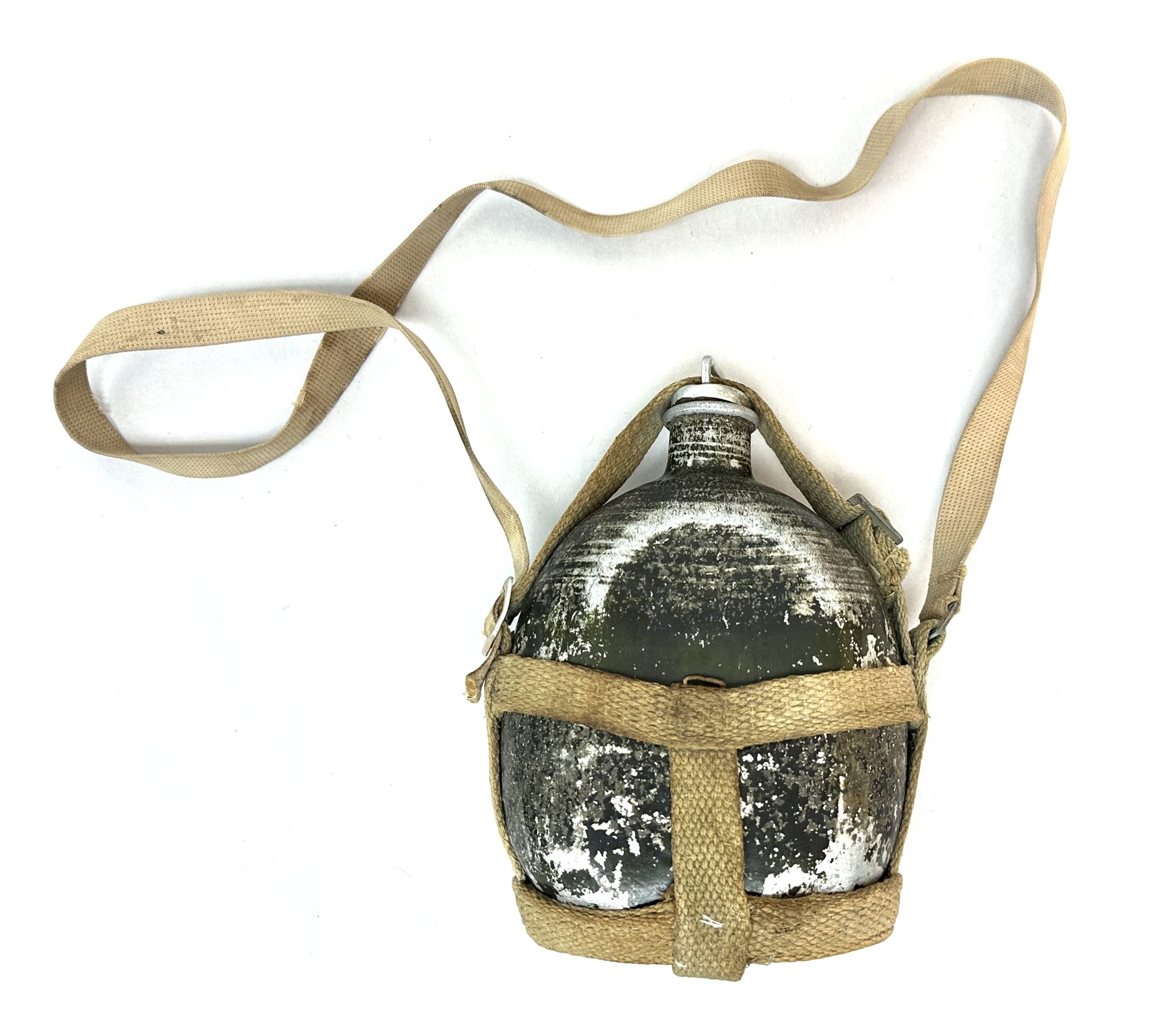 Chinese Korean War Viet Minh Canteen Model 1950 - Image 8