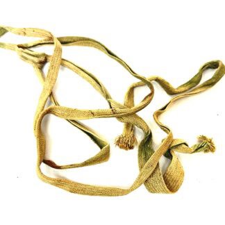 WW2 Japanese Type 90 Helmet Web Chinstrap Left Side Long Used