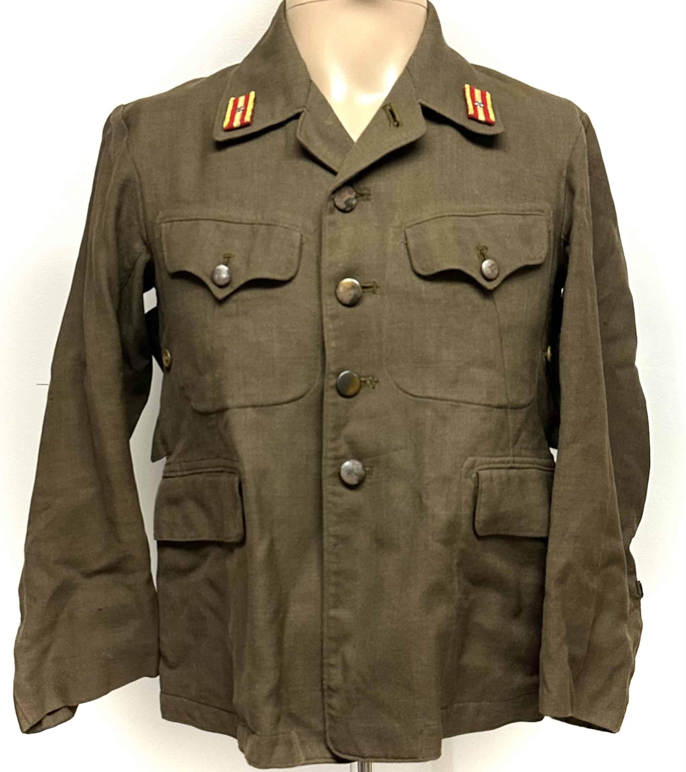 WW2 Japanese Army Officer Rare Open Collar Tunic - Image 4